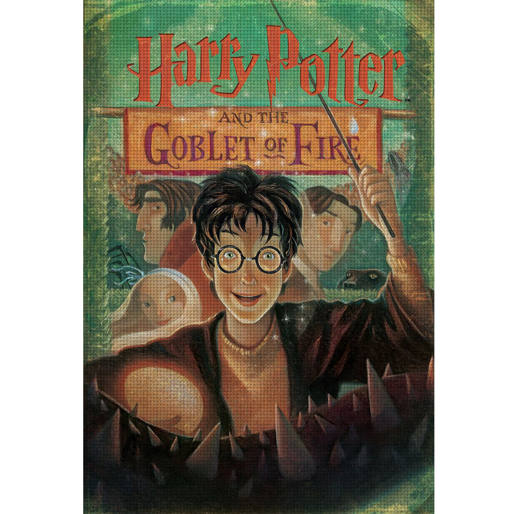 Retro Poster-Harry Potter - 11CT Stamped Cross Stitch 50*70CM