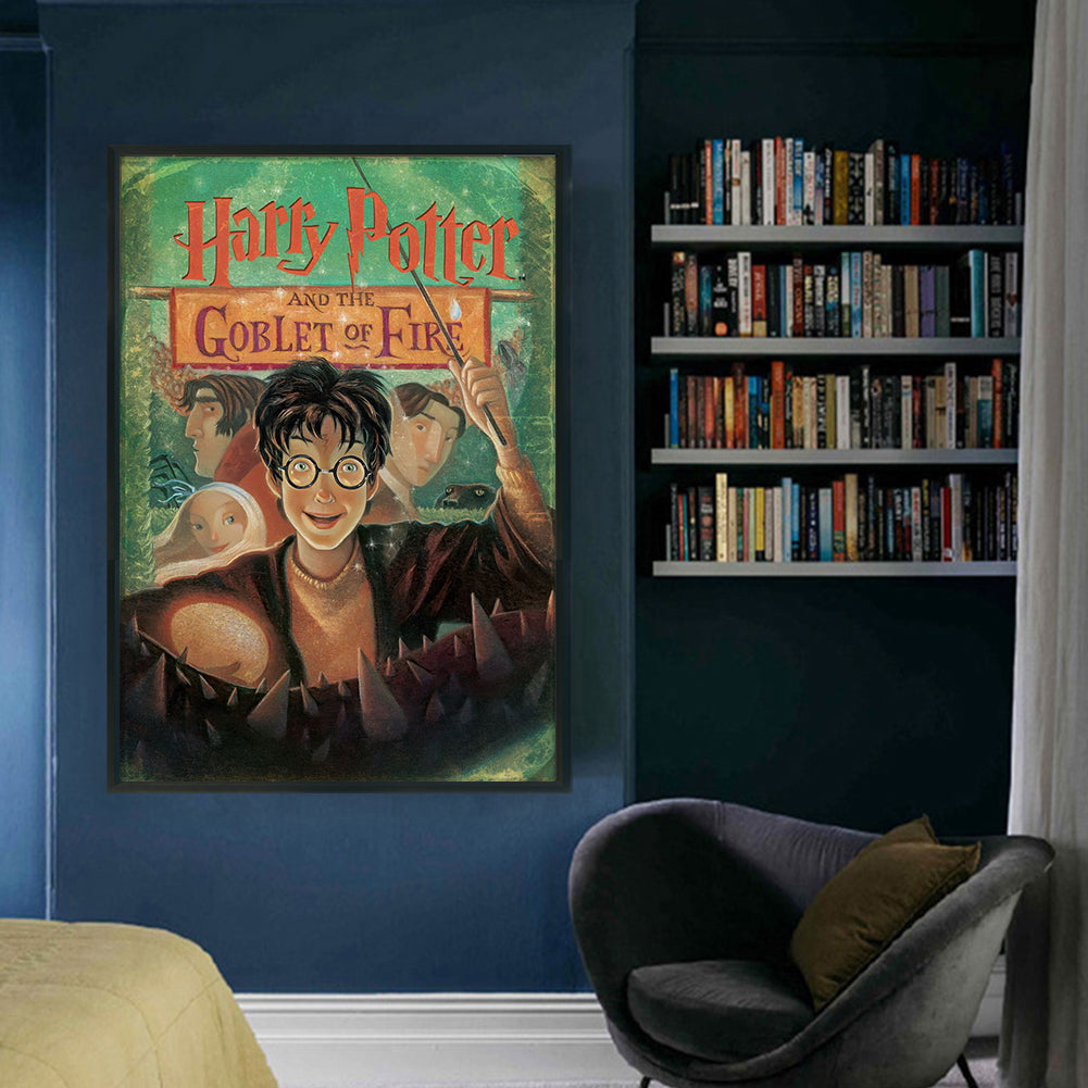 Retro Poster-Harry Potter - 11CT Stamped Cross Stitch 50*70CM