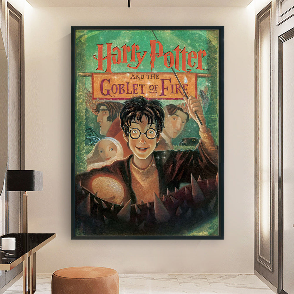 Retro Poster-Harry Potter - 11CT Stamped Cross Stitch 50*70CM