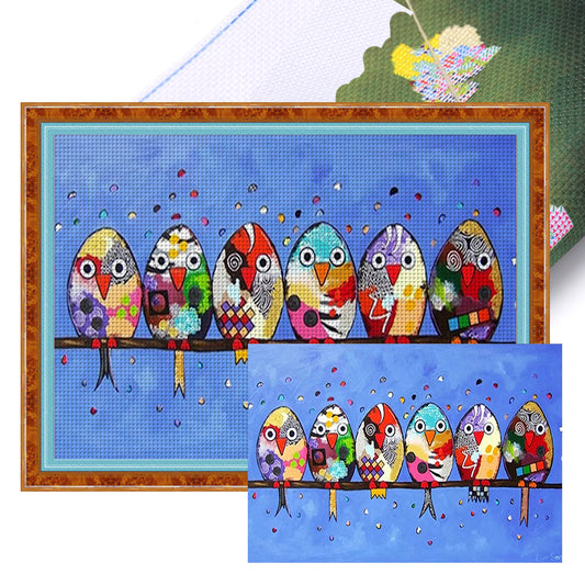 Birdie - 11CT Stamped Cross Stitch 60*45CM