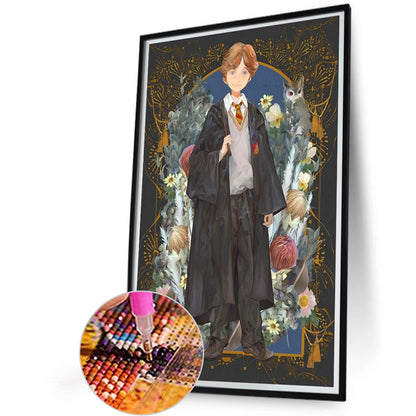 Harry Potter Ron Weasley - Full Round Drill Diamond Painting 40*60CM