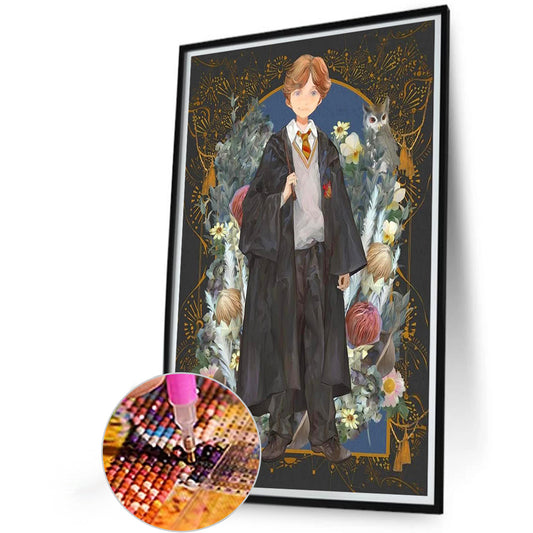 Harry Potter Ron Weasley - Full Round Drill Diamond Painting 40*60CM