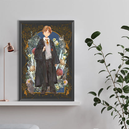 Harry Potter Ron Weasley - Full Round Drill Diamond Painting 40*60CM