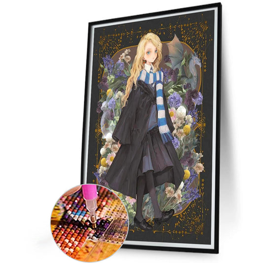 Harry Potter Luna Lovegood - Full Round Drill Diamond Painting 40*60CM