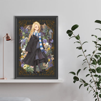 Harry Potter Luna Lovegood - Full Round Drill Diamond Painting 40*60CM