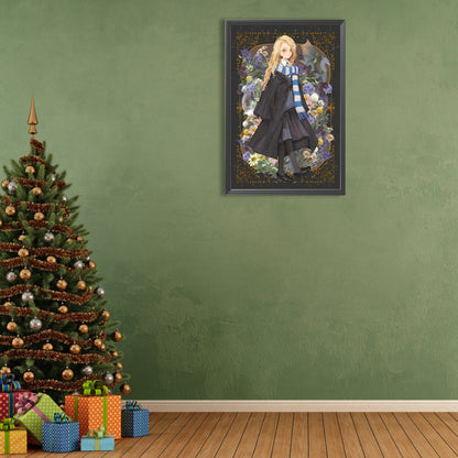 Harry Potter Luna Lovegood - Full Round Drill Diamond Painting 40*60CM