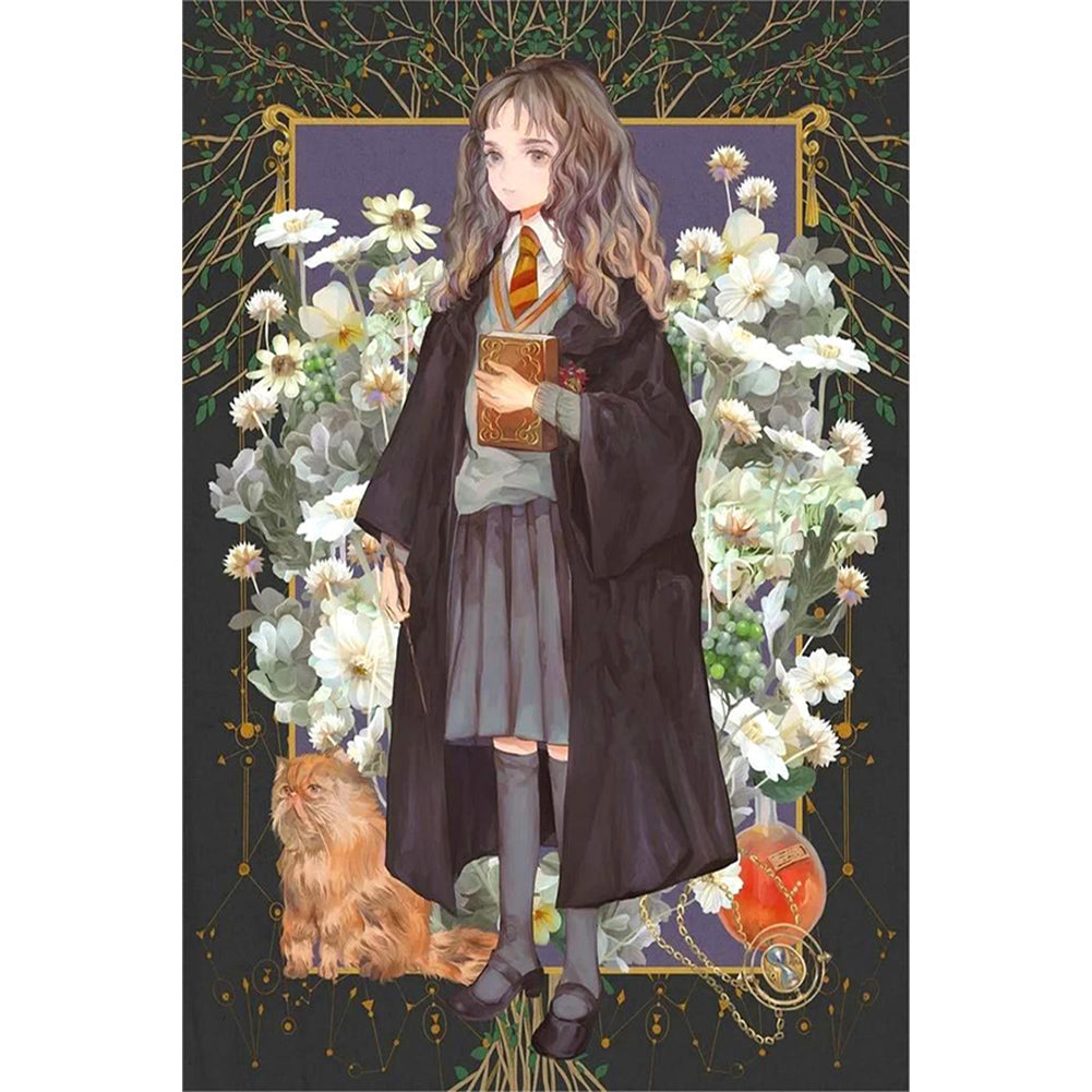 Harry Potter Hermione Granger - Full Round Drill Diamond Painting 40*60CM