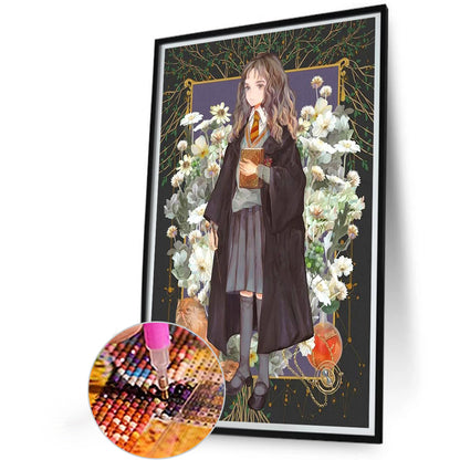 Harry Potter Hermione Granger - Full Round Drill Diamond Painting 40*60CM