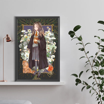 Harry Potter Hermione Granger - Full Round Drill Diamond Painting 40*60CM