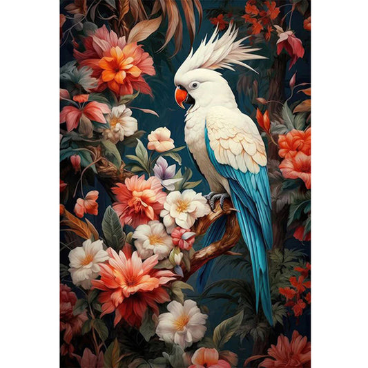 Parrot - 11CT Stamped Cross Stitch 40*60CM