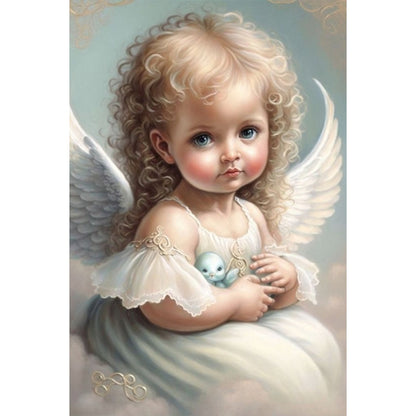 Angel Girl - Full Round AB Drill Diamond Painting 40*60CM