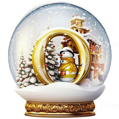 Christmas Crystal Ball O - Full Round Drill Diamond Painting 30*30CM