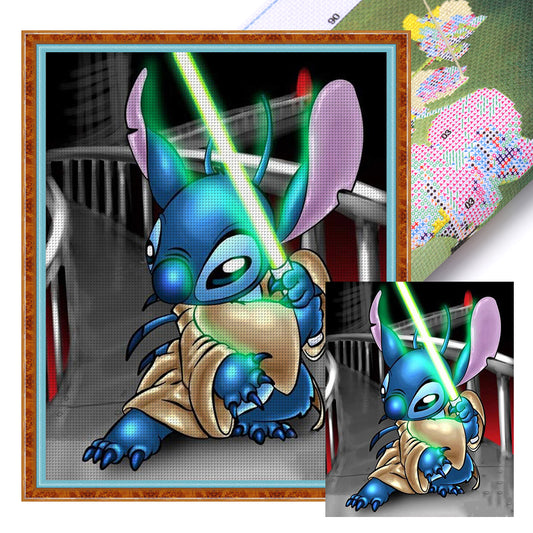 Sword Fighting Stitch - 11CT Stamped Cross Stitch 40*50CM