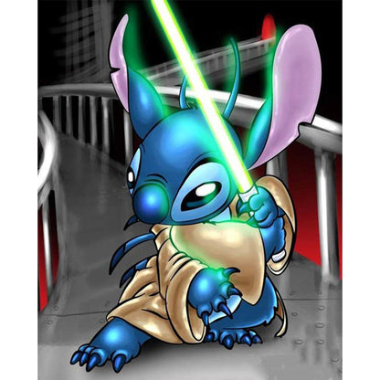 Sword Fighting Stitch - 11CT Stamped Cross Stitch 40*50CM