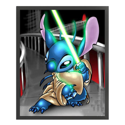Sword Fighting Stitch - 11CT Stamped Cross Stitch 40*50CM