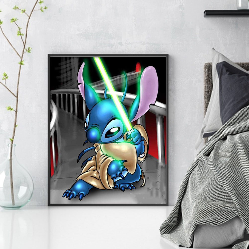 Sword Fighting Stitch - 11CT Stamped Cross Stitch 40*50CM