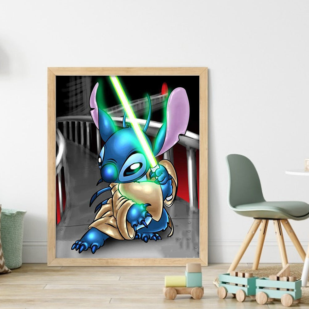 Sword Fighting Stitch - 11CT Stamped Cross Stitch 40*50CM