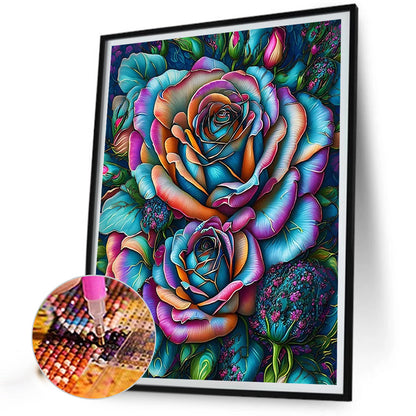 Rose - Full Square Drill Diamond Painting 30*40CM