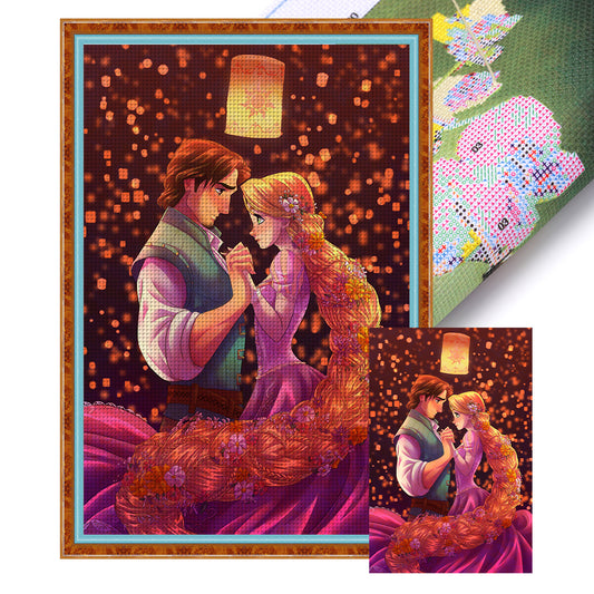 Enchanted - 11CT Stamped Cross Stitch 50*75CM