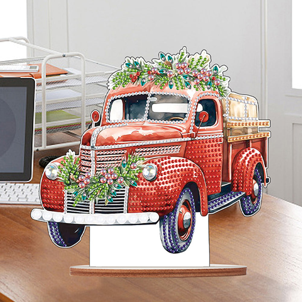 Wooden Camper Classic Car Diamond Painting Desktop Decor for Office Decor (#8)