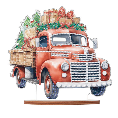 Wooden Camper Classic Car Diamond Painting Desktop Decor for Office Decor (#9)