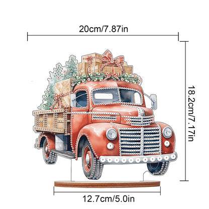 Wooden Camper Classic Car Diamond Painting Desktop Decor for Office Decor (#9)