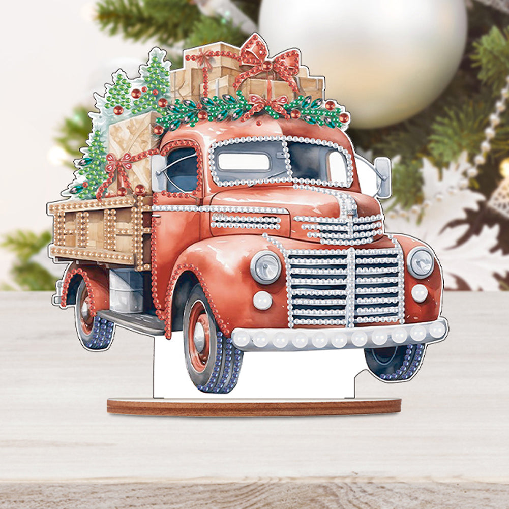 Wooden Camper Classic Car Diamond Painting Desktop Decor for Office Decor (#9)