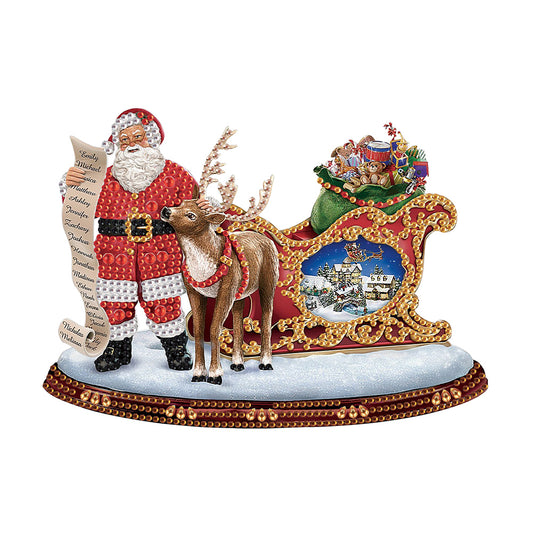 Santa Claus - Special Shaped Drill Diamond Painting 30*30CM