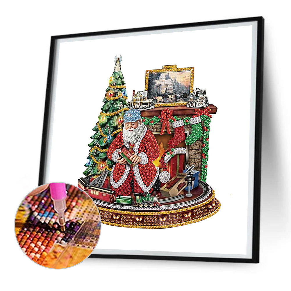 Santa Claus - Special Shaped Drill Diamond Painting 30*30CM