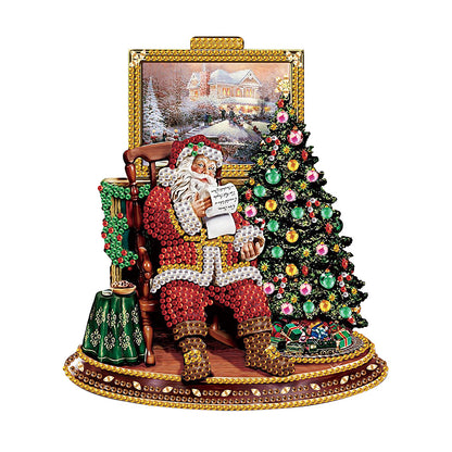 Santa Claus - Special Shaped Drill Diamond Painting 30*30CM