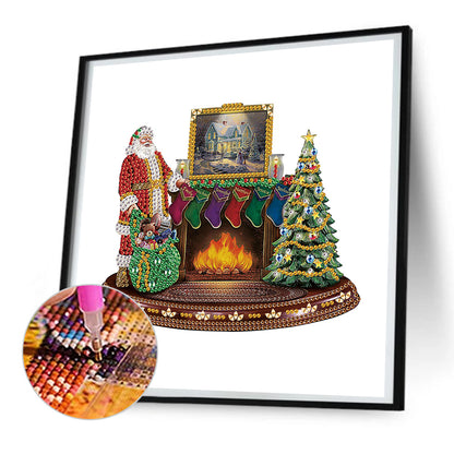 Santa Claus - Special Shaped Drill Diamond Painting 30*30CM