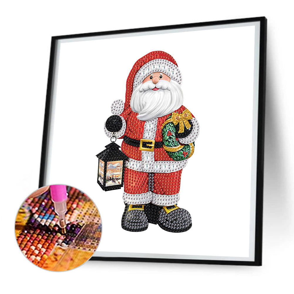 Santa Claus - Special Shaped Drill Diamond Painting 30*30CM