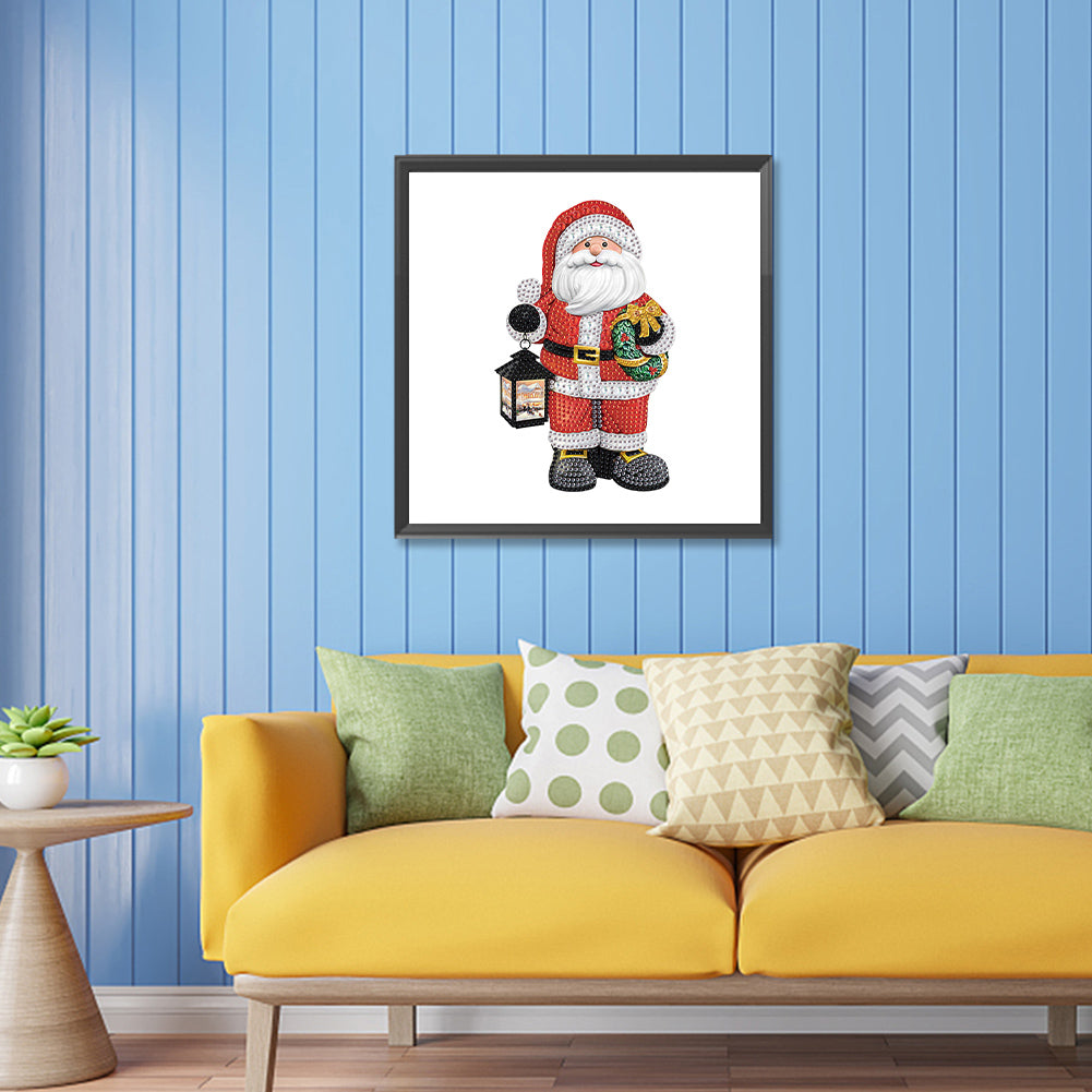 Santa Claus - Special Shaped Drill Diamond Painting 30*30CM