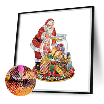 Santa Claus - Special Shaped Drill Diamond Painting 30*30CM