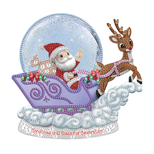 Santa Claus - Special Shaped Drill Diamond Painting 30*30CM