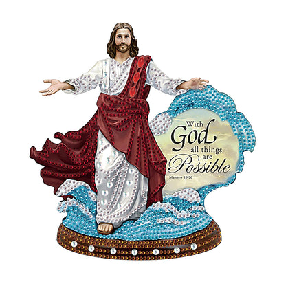 Jesus Angel - Special Shaped Drill Diamond Painting 30*30CM