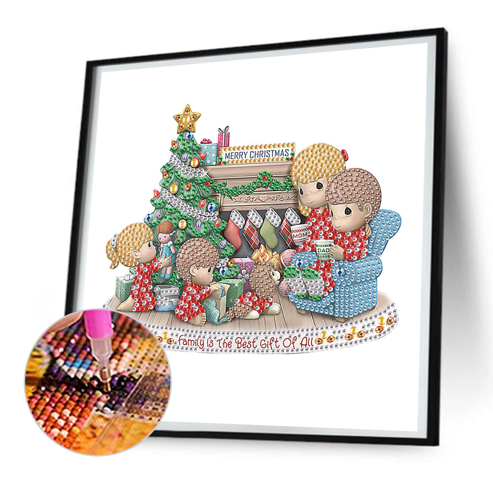 Precious Moments Doll - Special Shaped Drill Diamond Painting 30*30CM