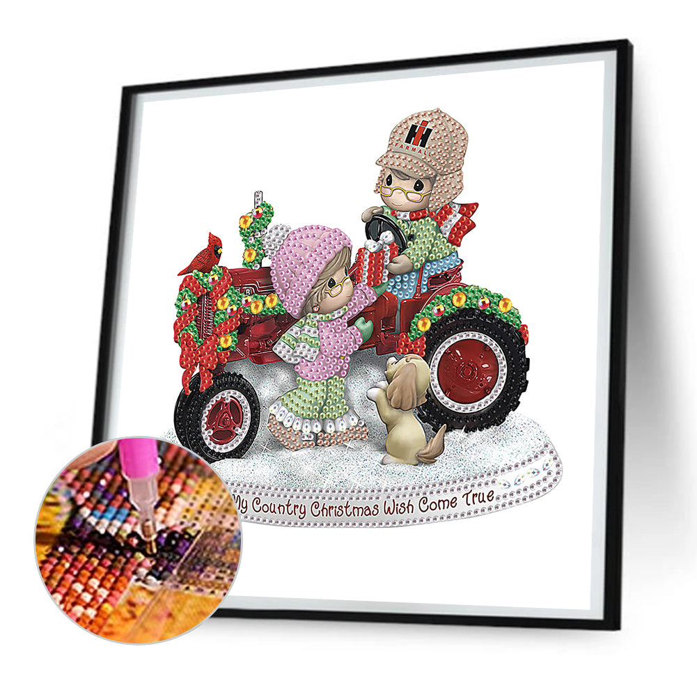 Precious Moments Doll - Special Shaped Drill Diamond Painting 30*30CM