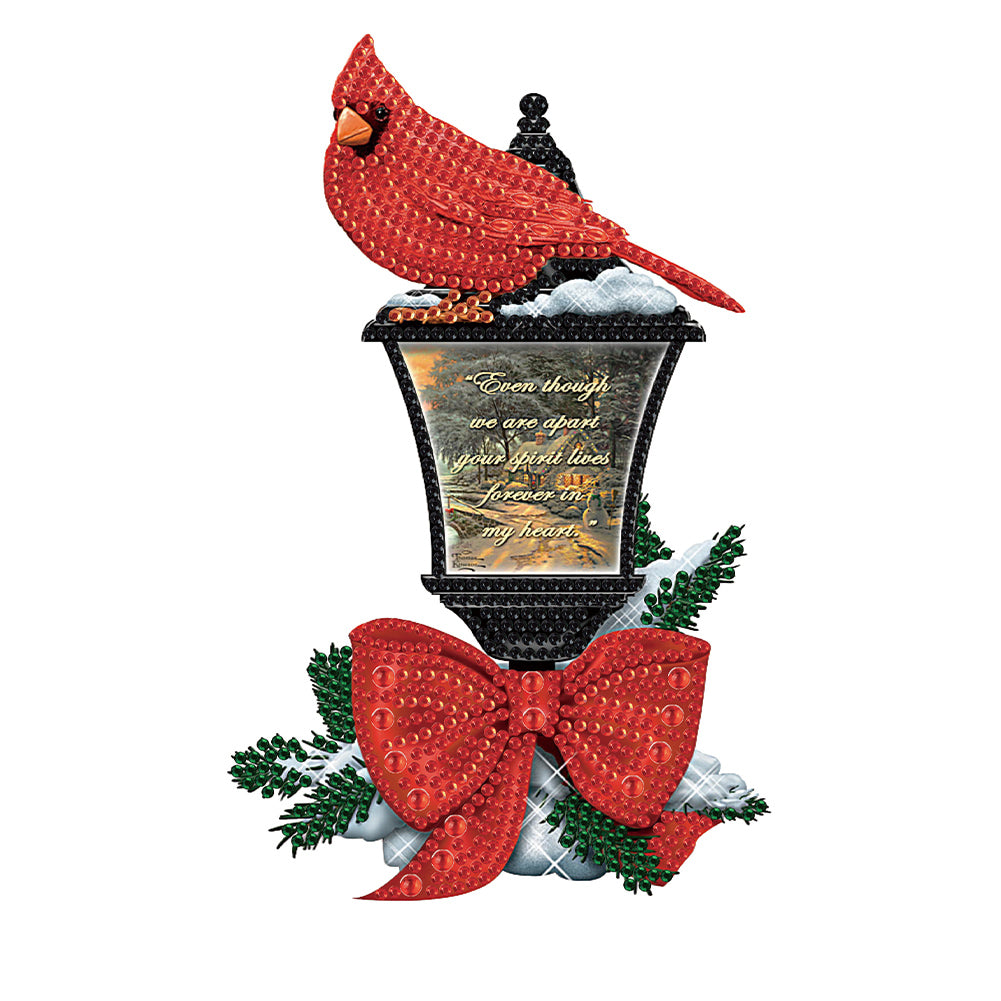 Christmas Cardinal - Special Shaped Drill Diamond Painting 30*30CM