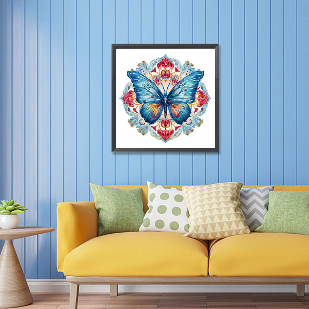 Butterfly Art - Special Shaped Drill Diamond Painting 30*30CM