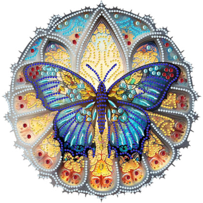 Butterfly Art - Special Shaped Drill Diamond Painting 30*30CM