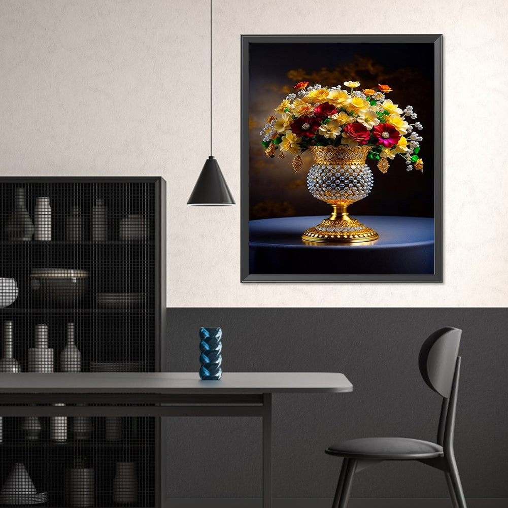 Bouquet - Full Square Drill Diamond Painting 40*50CM