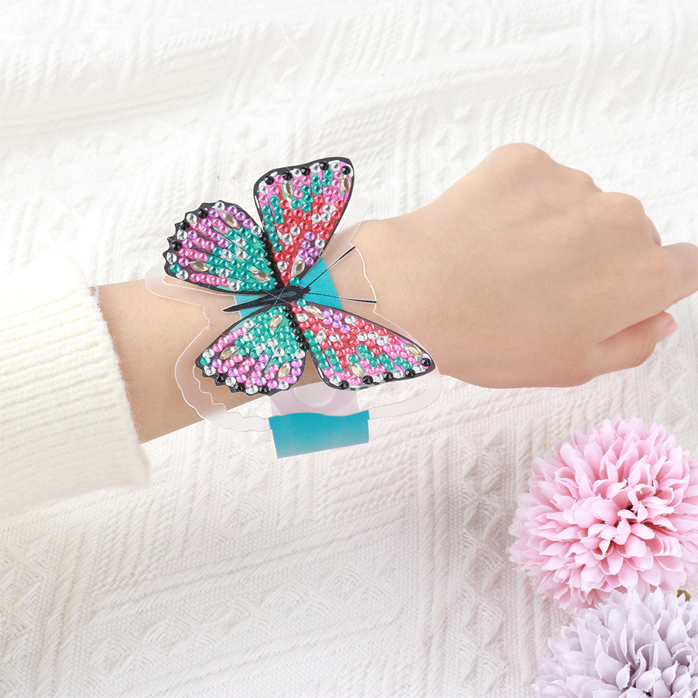 Butterfly Diamond Painting Wristbands Diamond Painting Bracelet for Kids (#1)