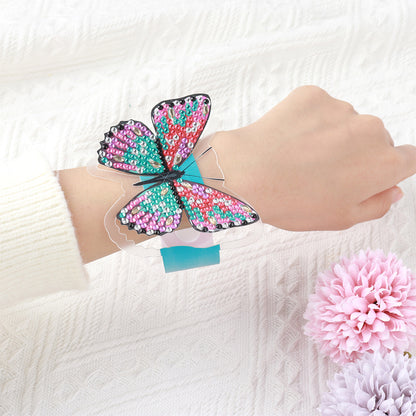 Butterfly Diamond Painting Wristbands Diamond Painting Bracelet for Kids (#1)