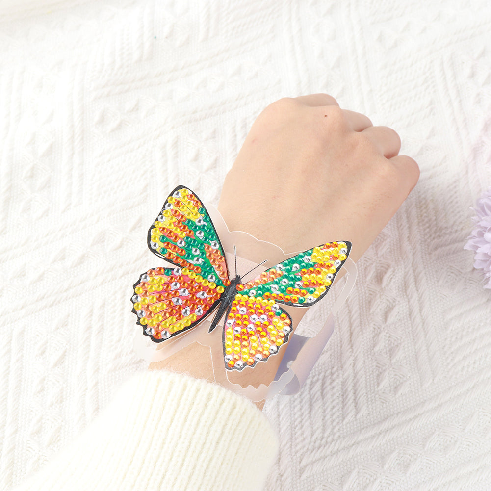 Butterfly Diamond Painting Wristbands Diamond Painting Bracelet for Kids (#2)