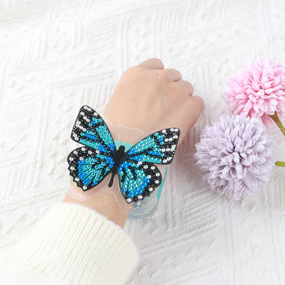 Butterfly Diamond Painting Wristbands Diamond Painting Bracelet for Kids (#3)