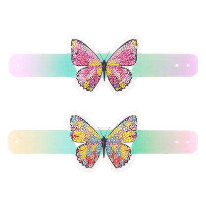 Butterfly Diamond Painting Wristbands Diamond Painting Bracelet for Kids (#4)