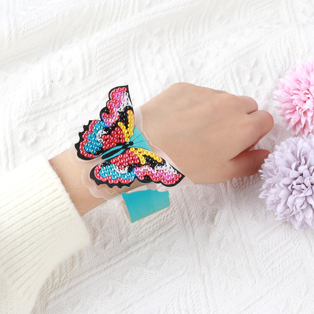 Butterfly Diamond Painting Wristbands Diamond Painting Bracelet for Kids (#7)