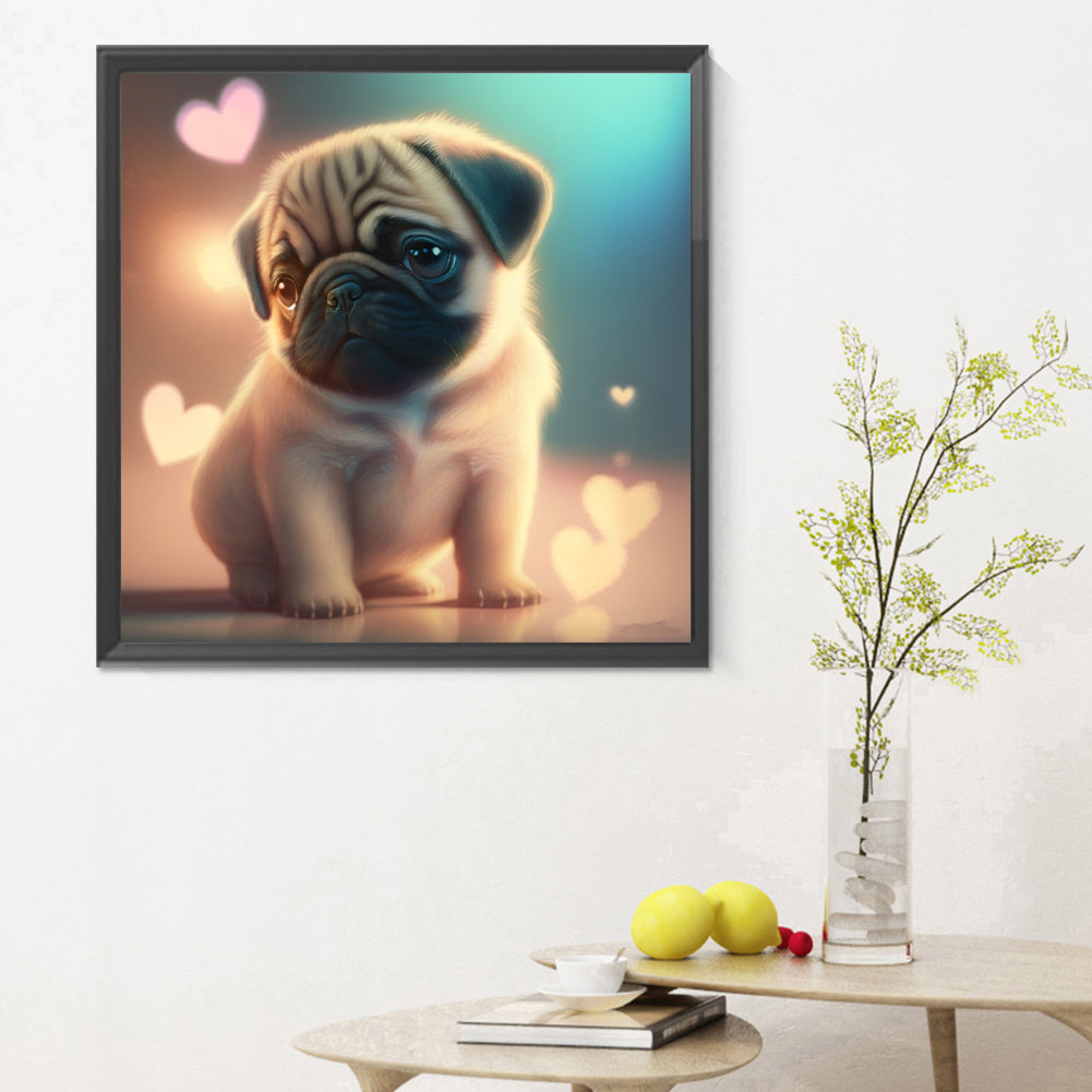 Yorkshire Terrier - Full Round Drill Diamond Painting 30*30CM