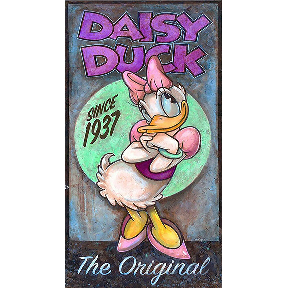Daisy Duck - Full Round Drill Diamond Painting 30*55CM